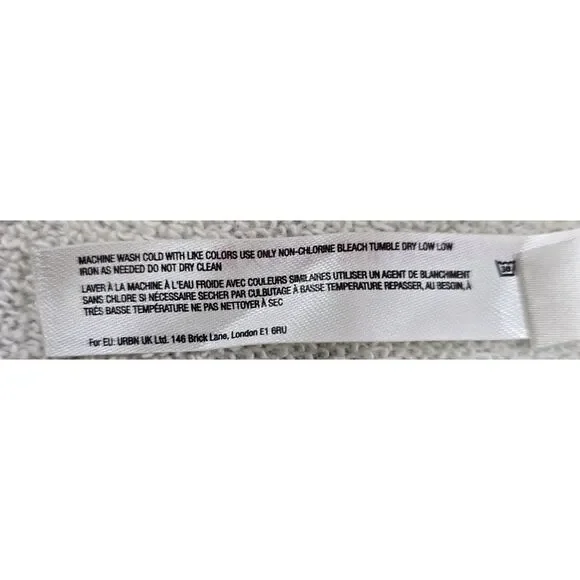 Free People Sweatshirt Womens XL Split‎ Second Pullover Half Zip Funnel Neck OS - Picture 8 of 9